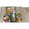Image 8 : Mickey Mouse 16 x 20" Picture, 1970s Clear Resin Mounted Mickey Mouse Picture, Child's Chair