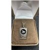 Image 3 : Birks Sterling Silver Canada Post 25-Year Service Award Pendant with Enamel Logo and Box