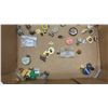 Image 2 : Assorted Collectible Pins, Commemorative Coins, Keychains, and More