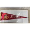 Image 4 : 6 Vintage Felt Canadian Pennants. Toronto Airport, Toronto Emblem, Dresden & More