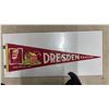 Image 6 : 6 Vintage Felt Canadian Pennants. Toronto Airport, Toronto Emblem, Dresden & More