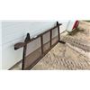Image 3 : Heavy-Duty Steel Truck Headache Rack with Expanded Metal Mesh and Beacon Light Mounts 70"