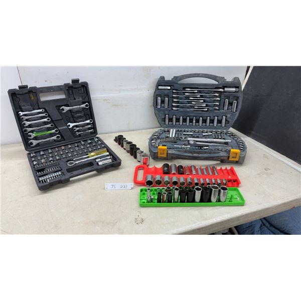 Hyper Tough 100 and More Piece Mechanic's Tool Set with Additional Socket Sets and More