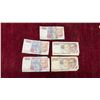 Image 2 : Vintage Out of Circulation International Banknote Collection: Italian Lire, Canadian Dollar, Swiss