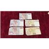 Image 3 : Vintage Out of Circulation International Banknote Collection: Italian Lire, Canadian Dollar, Swiss