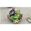 Image 6 : Porcelain Floral Bouquets, Swan Planter, Dog Figurines, Glass Slipper, and More