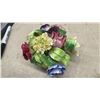 Image 7 : Porcelain Floral Bouquets, Swan Planter, Dog Figurines, Glass Slipper, and More