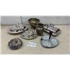 Image 1 : Silver-Plated Serving Ware: Covered Casserole Dishes, Gravy Boat, Cruet Set, and More