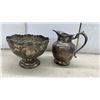 Image 4 : Silver-Plated Serving Ware: Covered Casserole Dishes, Gravy Boat, Cruet Set, and More