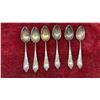 Image 6 : 56 Pieces German Silver-Plated Flatware Set with Rococo Scroll Pattern, Rostfrei Knives, and More