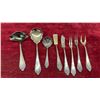 Image 7 : 56 Pieces German Silver-Plated Flatware Set with Rococo Scroll Pattern, Rostfrei Knives, and More