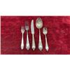 Image 8 : 56 Pieces German Silver-Plated Flatware Set with Rococo Scroll Pattern, Rostfrei Knives, and More