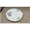 Image 2 : Royal Grafton Fine Bone China Manitoba Crocus Pattern Tea Set with Serving Plate