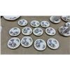 Image 4 : Royal Grafton Fine Bone China Manitoba Crocus Pattern Tea Set with Serving Plate