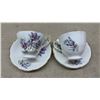 Image 8 : Royal Grafton Fine Bone China Manitoba Crocus Pattern Tea Set with Serving Plate