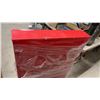 Image 10 : Fairview Fitting Center Metal Display Rack with Storage Drawers, 42 x 32 x 6" Some Plastic Drawers