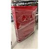 Image 9 : Fairview Fitting Center Metal Display Rack with Storage Drawers, 42 x 32 x 6" Some Plastic Drawers