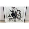 Image 3 : A. Watcheston Signed Indigenous-Style Print with Moon and Figure, Framed, 24 x 20"