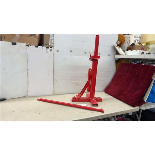 Manual Tire Changer and Bead Breaker Tool with Tire Iron Lever