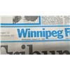 Image 12 : Final Publication of Winnipeg Tribune Newspaper Aug 27 1980, TV Times Magazines, Carrier Bag