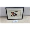 Image 1 : A Framed 1975 Art Print "Protection"  10 x 13" - Facsimile 