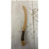 Image 4 : 4-Vintage Hand Carved, Burned & Painted Wood Daggers