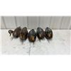 Image 1 : 5 Vintage 1956 Plasti-Duk Inflatable Rubber Mallard Duck Decoys with Weights, Neumann & Bennett