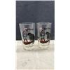 Image 2 : Five Walt Disney Davy Crockett Cocktail Glasses and The Beatles Milk Glass Mug