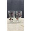 Image 4 : Five Walt Disney Davy Crockett Cocktail Glasses and The Beatles Milk Glass Mug
