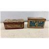 Image 2 : Vintage Cigarette Spinner Push Down Ashtray, Repeater Tobacco Tin, Tea Tin and More