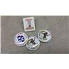 Image 6 : Vintage Cigarette Spinner Push Down Ashtray, Repeater Tobacco Tin, Tea Tin and More