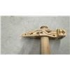 Image 11 : Set of Five Vintage Hand-Carved, Burned, and Painted Wood Daggers