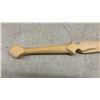 Image 6 : Set of Five Vintage Hand-Carved, Burned, and Painted Wood Daggers