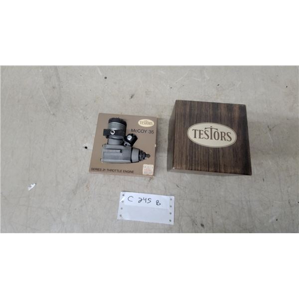 Testors McCoy 35 Series 21 Throttle Engine in Original Box