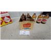 Image 4 : Vintage Coca-Cola One-Way Bottle Six-Pack Carrier and Schmidt Beer Bottles
