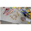Image 4 : Collection of Vintage Plastic Cocktail Swizzle Sticks, Stirrers, Bottle Caps, and More