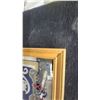 Image 3 : Old Vienna Lager Beer Advertising Mirror in Wood Frame, "Just Say OV" Slogan 11 x 14"