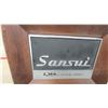 Image 2 : Sansui QS 4-Channel Stereo Promotional Display Plaque with Wooden Frame16.6 x 13" Hang Oe Easle
