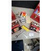 Image 6 : Two Red Metal Toolboxes with Plumbing Supplies, Fittings, Odd Tools and More