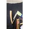 Image 2 : Ace Hard Rubber Comb Model 458, Straight Razors, Barber's Dry Honing Stone, and More