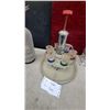 Image 4 : Vintage Chrome Barware Lot: Liqueur Carousel, Seltzer Siphon, Shot Dispenser, Tumbler Caddy, and Mo