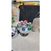 Image 6 : Vintage Chrome Barware Lot: Liqueur Carousel, Seltzer Siphon, Shot Dispenser, Tumbler Caddy, and Mo