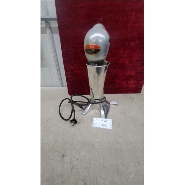 Stafford Electrics Vintage Chrome Milkshake Malt Mixer with Stainless Steel Cup