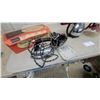Image 5 : Vintage General Electric Automatic Steam Iron with Original Box and Nabisco Tin Coffee Perculator