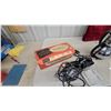Image 6 : Vintage General Electric Automatic Steam Iron with Original Box and Nabisco Tin Coffee Perculator