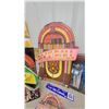 Image 3 : Collins Classics Lemon Gin Standee, Beistle Rock & Roll Jukebox Cutouts, and More
