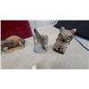 Image 2 : Collection of Animal Figurines Including Brass Elephant, Owl, Crane, and More