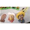 Image 2 : Vintage Chalkware Wall Plaques and Native American Themed Figurines and More