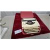 Image 1 : Princess 300 Portable Typewriter with Red Carrying Case