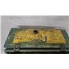Image 5 : Vintage Chrome Beer Tapping Kit with Brass Spigots and Green Wooden Case